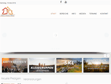 Tablet Screenshot of christuszentrum.org