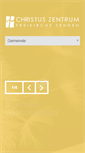 Mobile Screenshot of christuszentrum.com